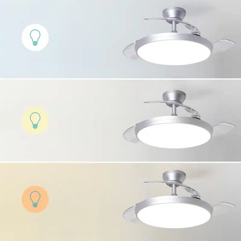 Ventilador de techo Cecotec EnergySilence Aero 300 Air Invisible Silver - Imagen 8