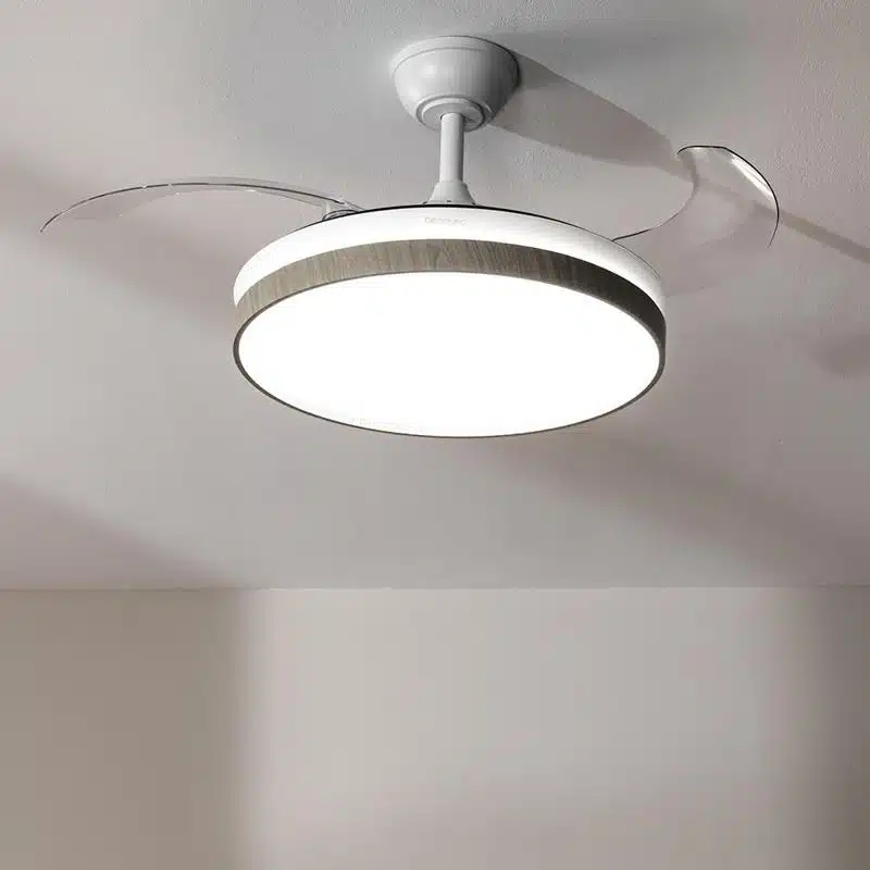 Ventilador de techo Cecotec EnergySilence Aero 4320 Invisible Wood&White - Imagen 9