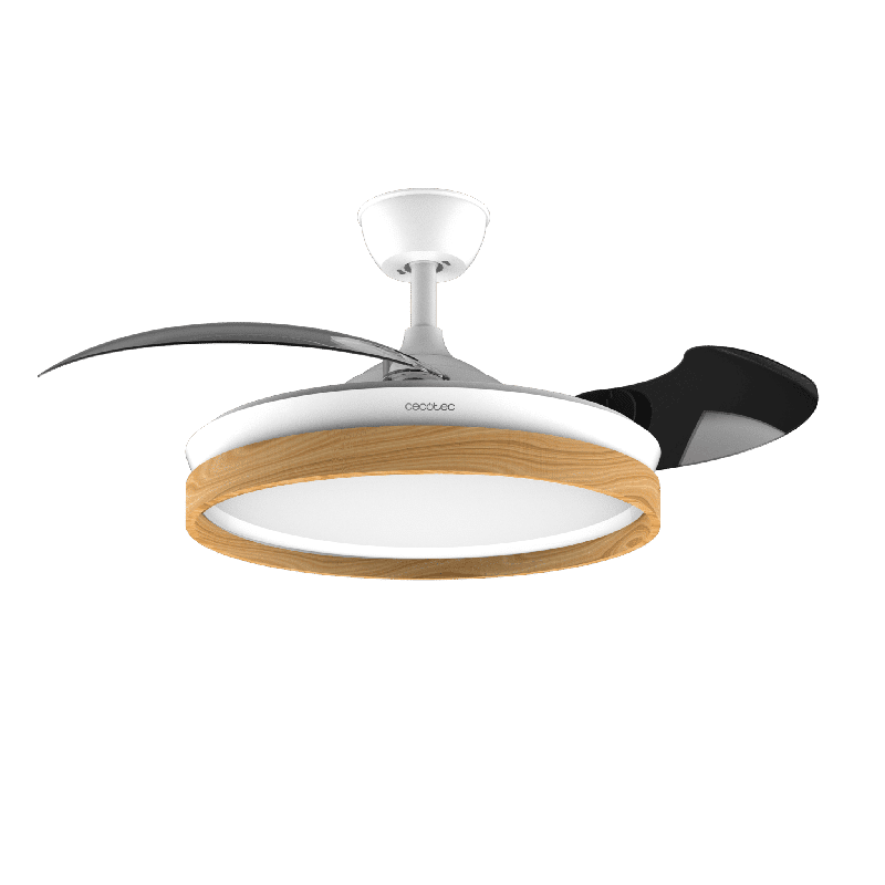 Ventilador de techo Cecotec EnergySilence Aero 4320 Invisible Wood&White - Imagen 3