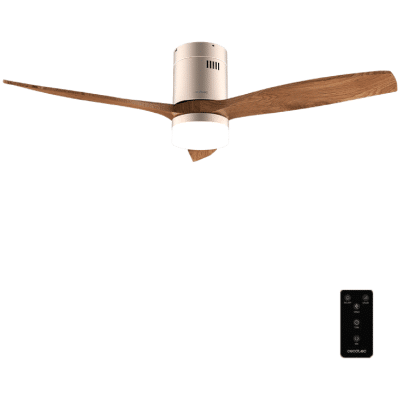 Ventilador de techo Cecotec EnergySilence Aero 5600 Classic Gold&DarkWood