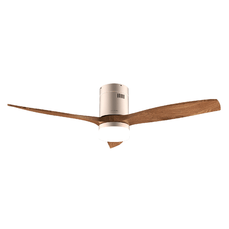 Ventilador de techo Cecotec EnergySilence Aero 5600 Classic Gold&DarkWood - Imagen 2