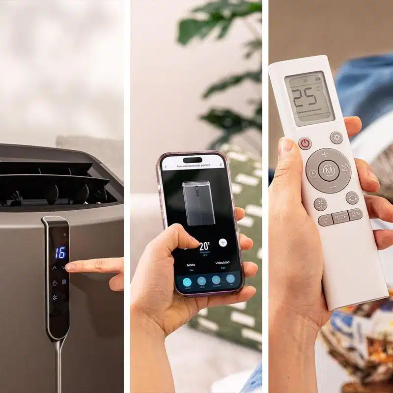 Aire acondicionado portátil Cecotec ForceClima 14800 Nux Heating Connected - Imagen 9
