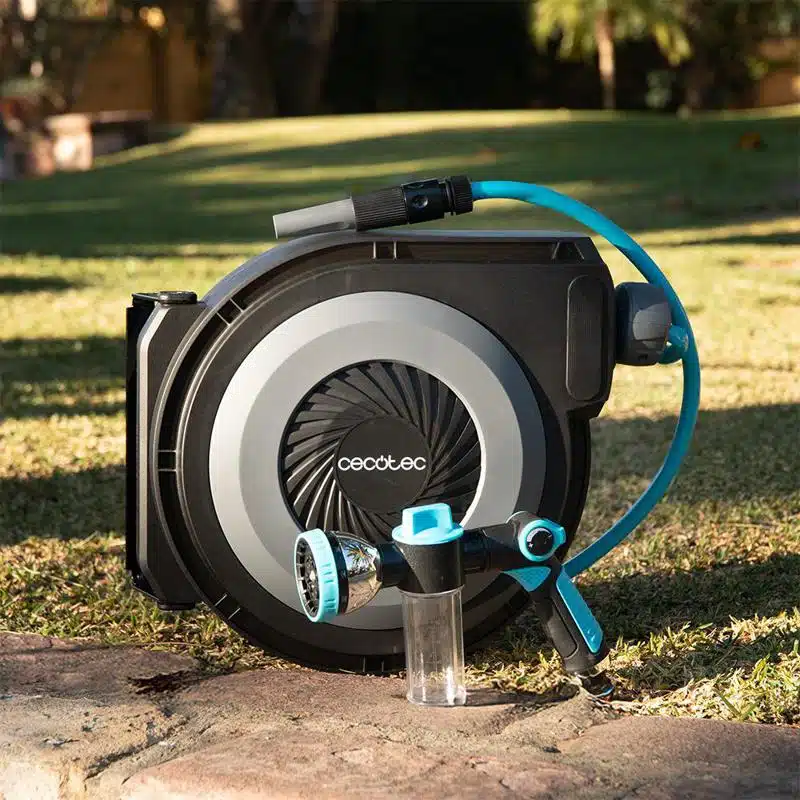 Carrete de manguera de 10m Cecotec HydroShell 100 Pro - Imagen 6