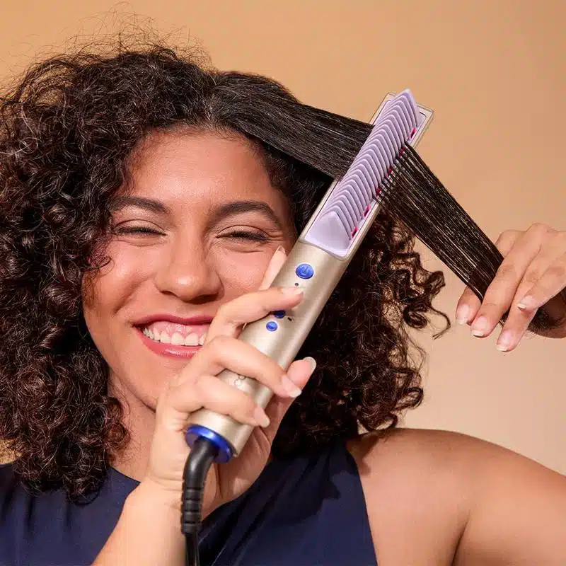 Cepillo alisador con infrarrojos e iones Cecotec InstantCare Lisse iSphere - Imagen 14