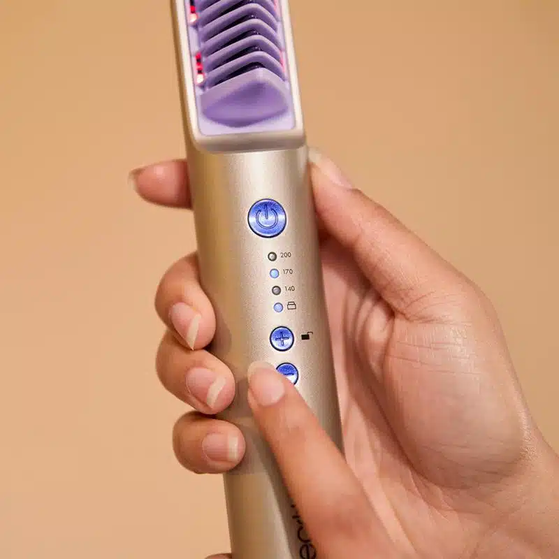Cepillo alisador con infrarrojos e iones Cecotec InstantCare Lisse iSphere - Imagen 13