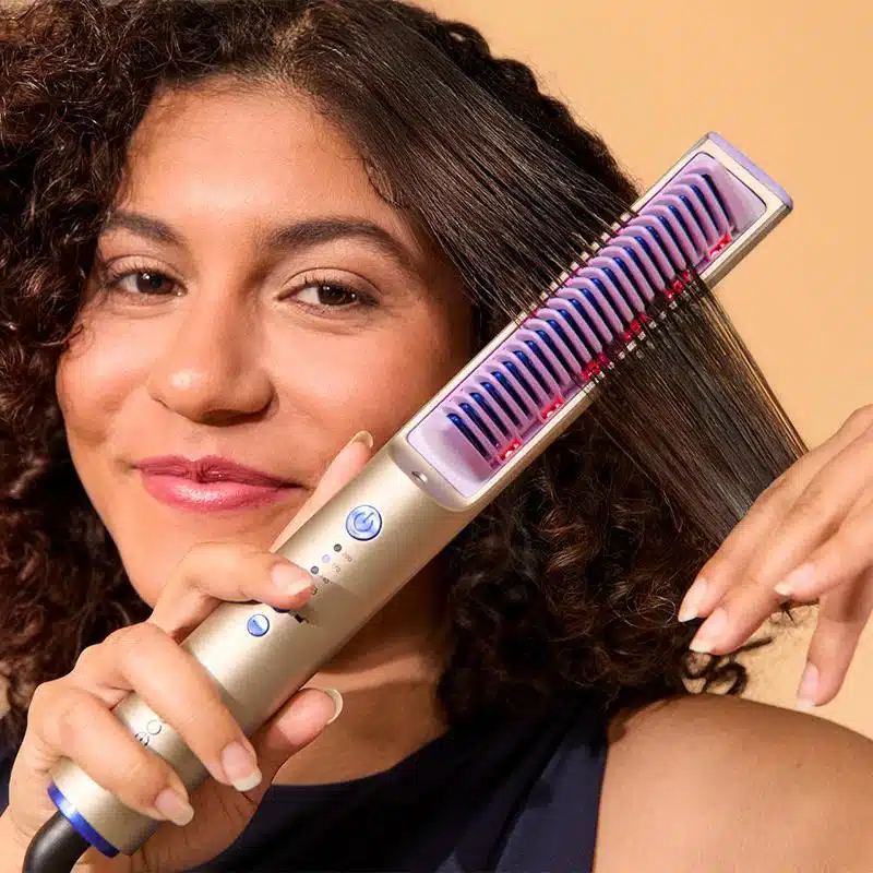 Cepillo alisador con infrarrojos e iones Cecotec InstantCare Lisse iSphere - Imagen 4