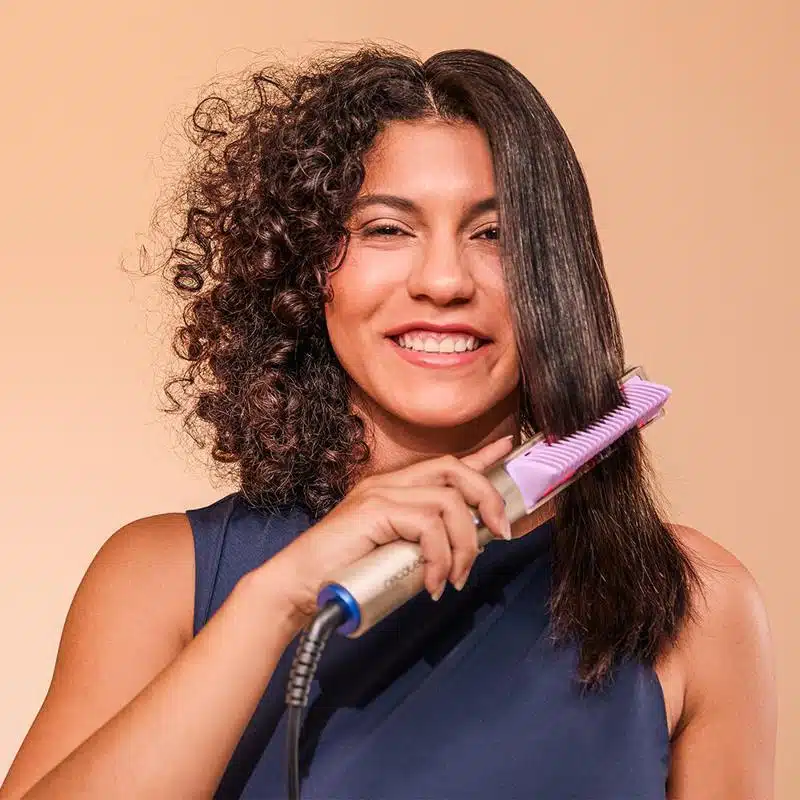 Cepillo alisador con infrarrojos e iones Cecotec InstantCare Lisse iSphere - Imagen 2