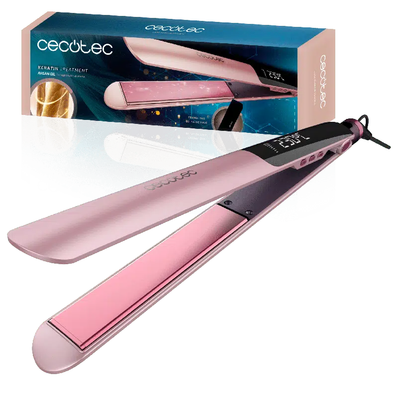 Plancha de Pelo Cecotec Lisse Keratin Essence Cotton Candy