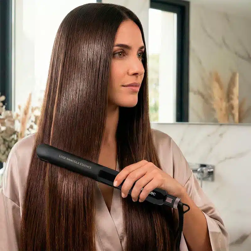 Plancha de Pelo Cecotec Lisse NanoSilk Essence Black - Imagen 9