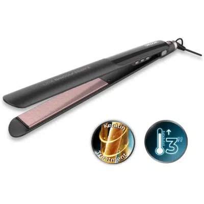 Plancha de Pelo Cecotec Lisse NanoSilk Essence Black