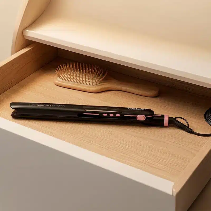 Plancha de Pelo Cecotec Lisse NanoSilk Essence Black - Imagen 8