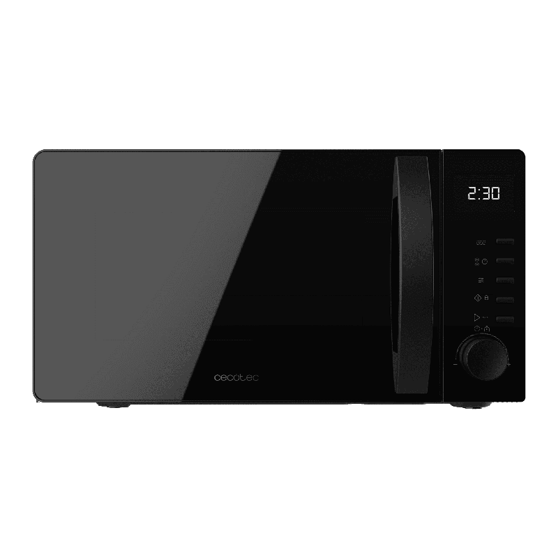 Microondas Digital con Gril 20L Cecotec Proclean 5105 black - Imagen 6