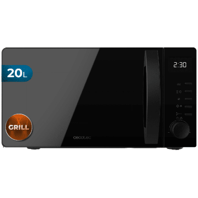 Microondas Digital con Gril 20L Cecotec Proclean 5105 black