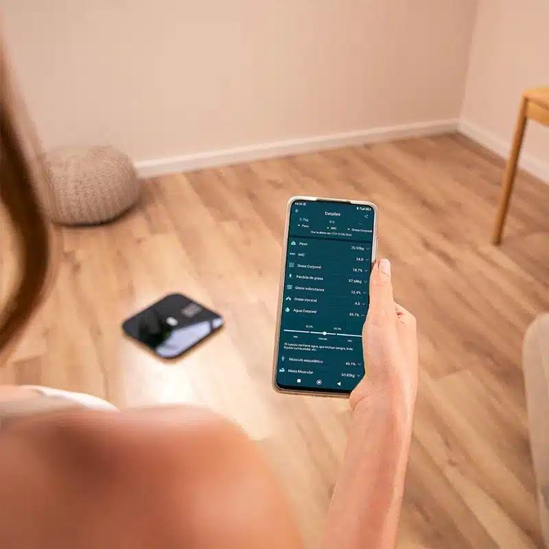 Báscula de Baño Inteligente Cecotec Surface Precision HealthySmart - Imagen 2