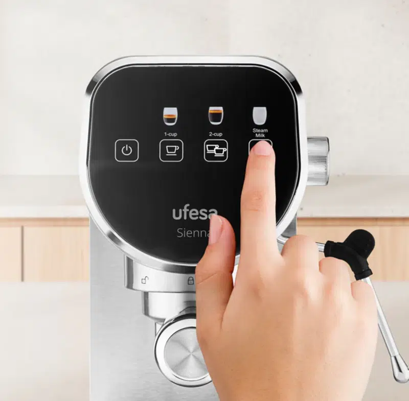 Cafetera Espresso Ufesa Thermoblock Sienna - Imagen 6