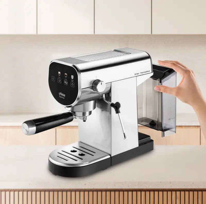 Cafetera Espresso Ufesa Thermoblock Sienna - Imagen 7