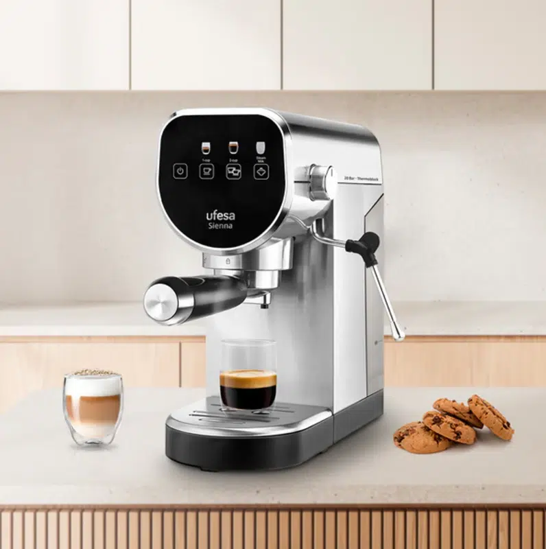 Cafetera Espresso Ufesa Thermoblock Sienna - Imagen 8