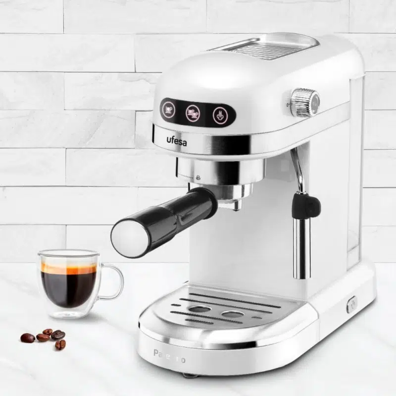 Cafetera espresso Ufesa Palermo Blanca - Imagen 6