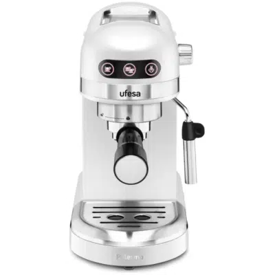 Cafetera espresso Ufesa Palermo Blanca