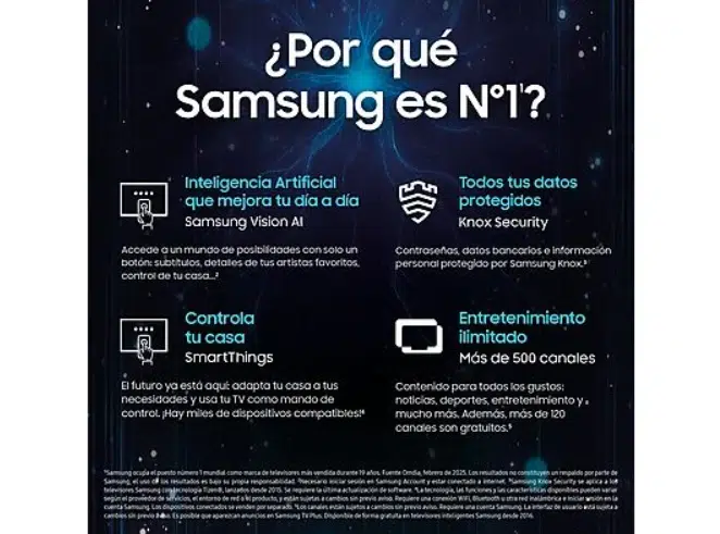 Televisión Samsung TU43U7025FKXXC TV LED 43" - Imagen 7