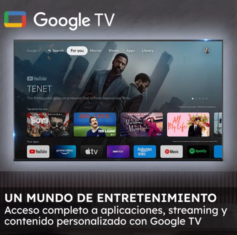 Televisión HAIER H50S80FUX TV QLED 50" - Imagen 13
