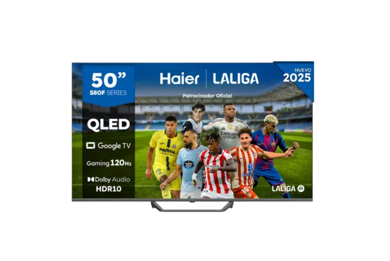 Televisión HAIER H50S80FUX TV QLED 50" - Imagen 5
