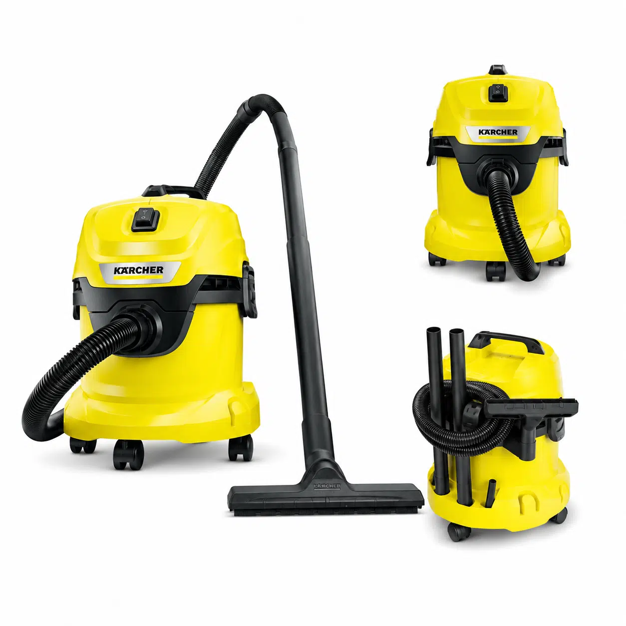 Aspirador en seco y húmedo Karcher WD 2 Plus V-12/4/18