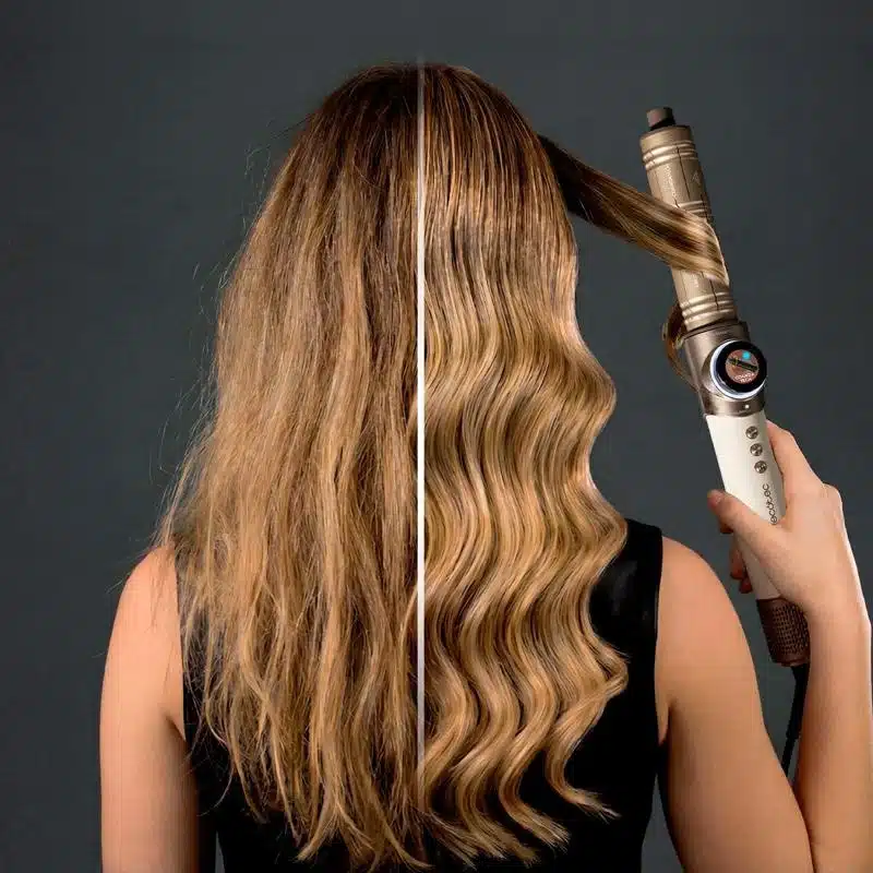 Moldeador de pelo Cecotec AirGlisse 8in1 Champagne - Imagen 9