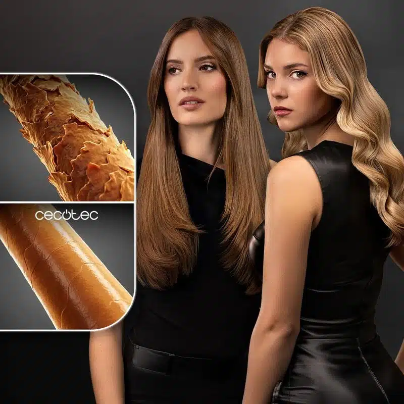 Moldeador de pelo Cecotec AirGlisse 8in1 Champagne - Imagen 6