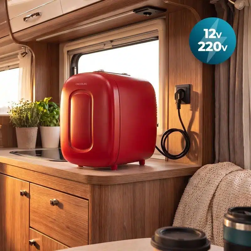 Mini nevera Cecotec Bolero MiniCooling 4L Capri Red - Imagen 5
