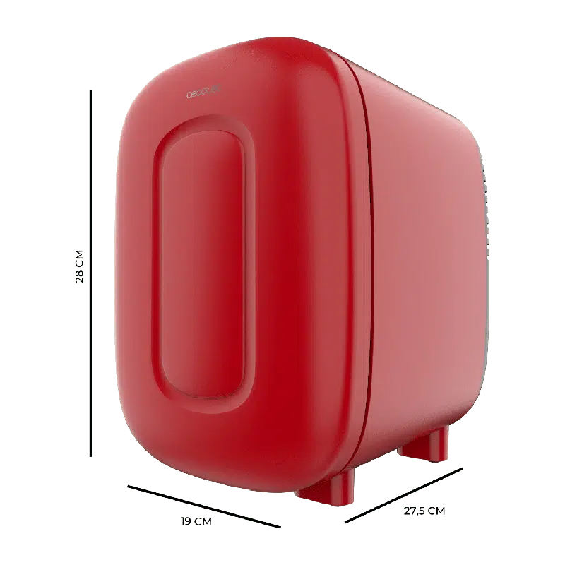 Mini nevera Cecotec Bolero MiniCooling 4L Capri Red - Imagen 3