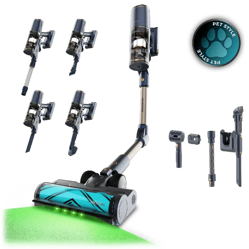 Aspirador vertical Cecotec Conga Rockstar RS90 Pet Flex Detect