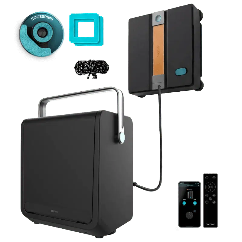 Robot limpiacristales Cecotec Conga Windroid W100 Station
