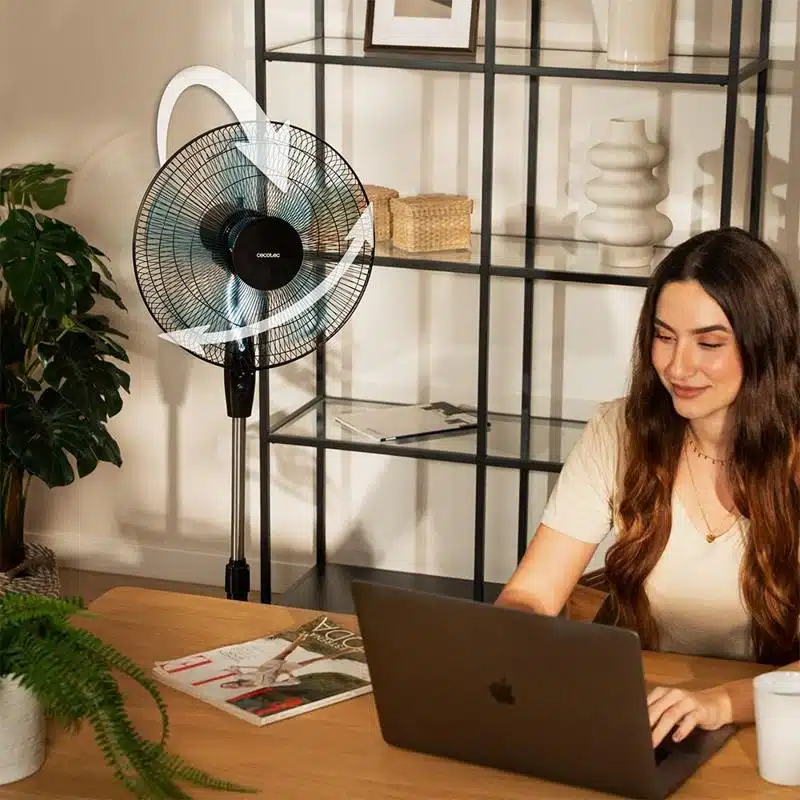 Ventilador de pie Cecotec EnergySilence 515 WindLite Pro Black - Imagen 8
