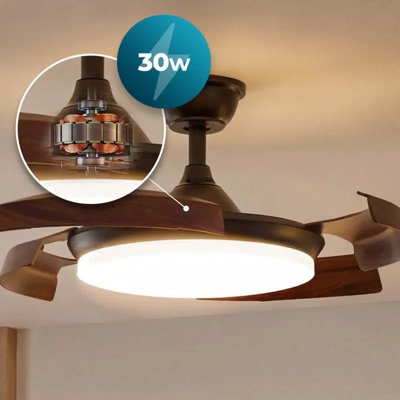 Ventilador de techo Cecotec EnergySilence Aero 4500 Puzzle Invisible White - Imagen 9