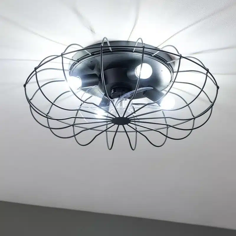 Ventilador de techo Cecotec EnergySilence LampAero 650 Iron Design - Imagen 3
