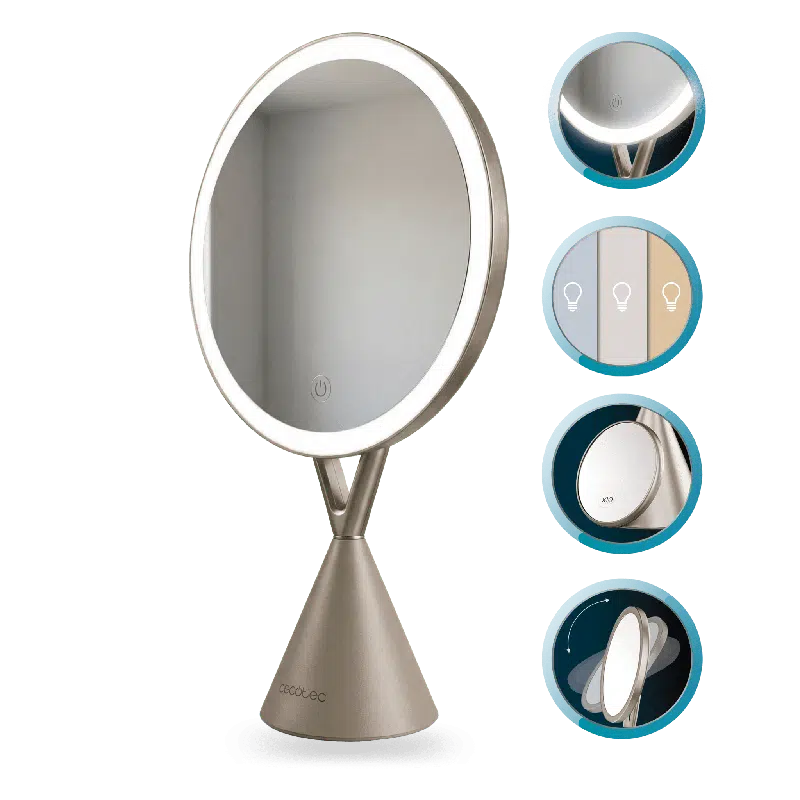 Espejo de maquillaje Cecotec FaceCare Mirror - Imagen 3