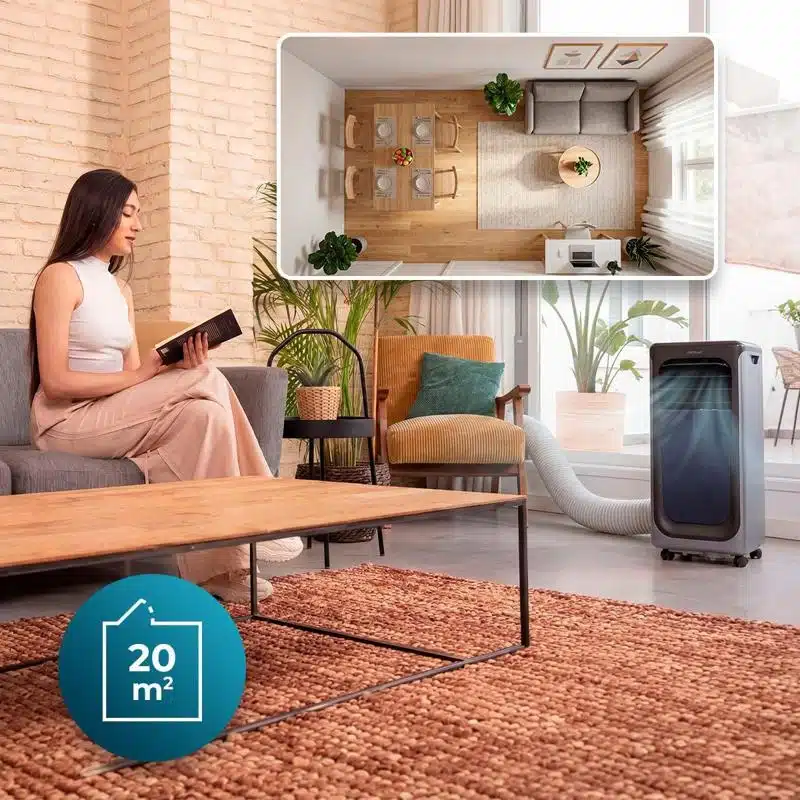 Aire acondicionado portátil Cecotec ForceClima 7900 SmartTouch - Imagen 10