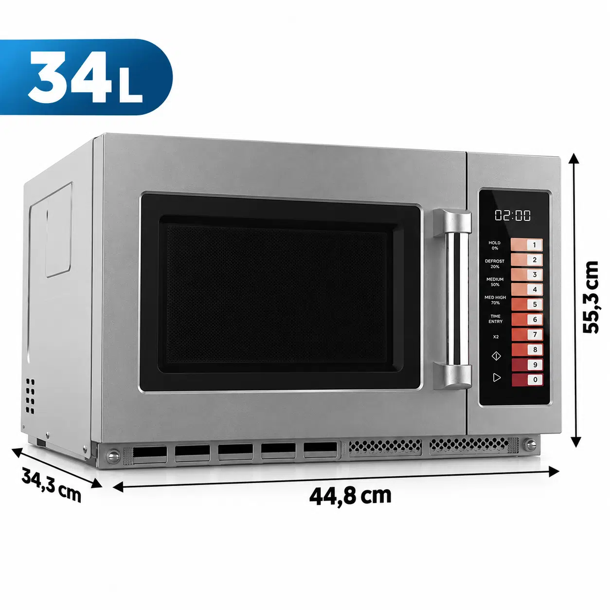 Microondas comercial Cecotec FlatPro 3400 - Imagen 2
