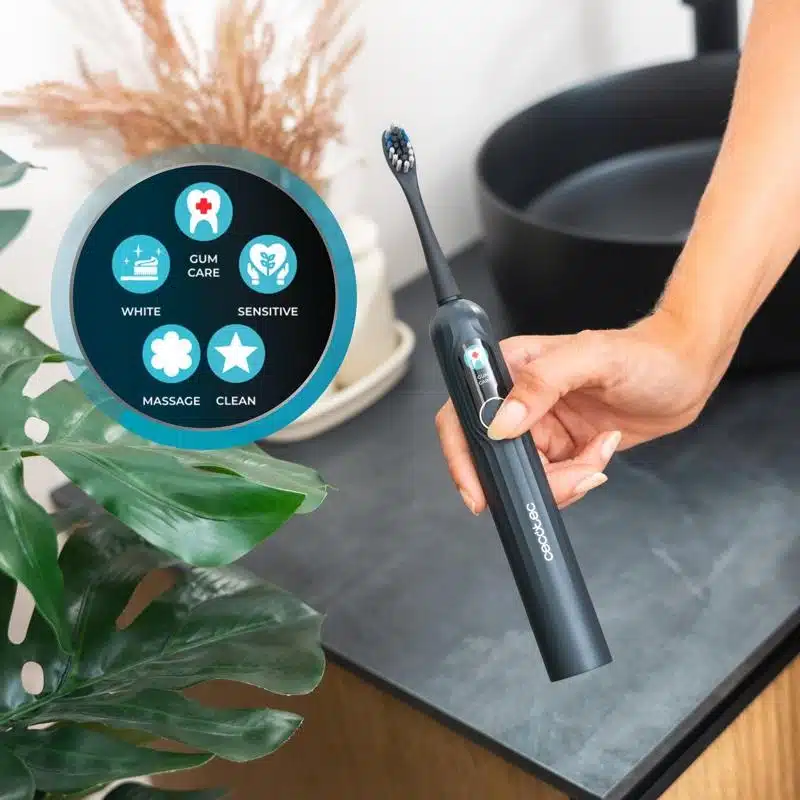 Cepillo de dientes sónico Cecotec ToothCare UltraSonic PlatiniumSwing - Imagen 4