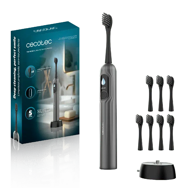Cepillo de dientes sónico Cecotec ToothCare UltraSonic PlatiniumSwing