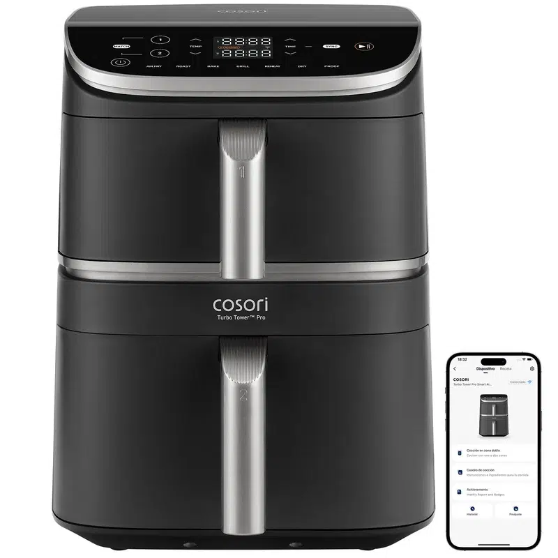 Freidora de aire COSORI Turbo Tower™ Pro Smart 10.8L
