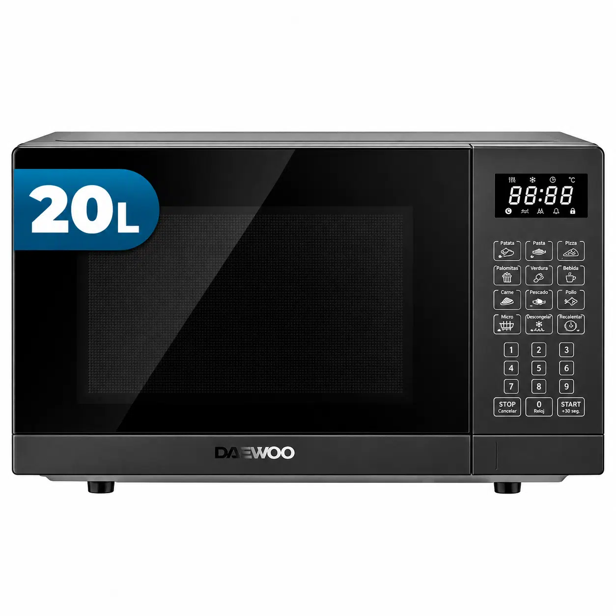 Microondas DAEWOO MD-FA202SB-EU Negro