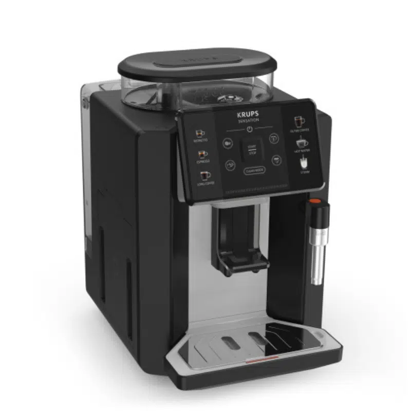 Cafetera Expresso Superautomática KRUPS Sensation Nube Negra