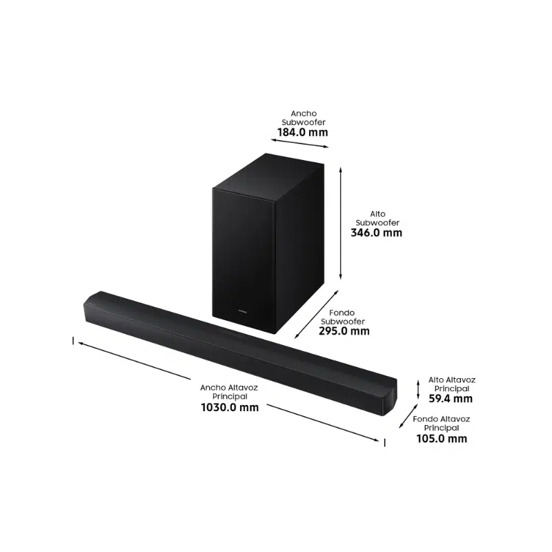 Barra de sonido SAMSUNG HW-B650F 370W - Imagen 6
