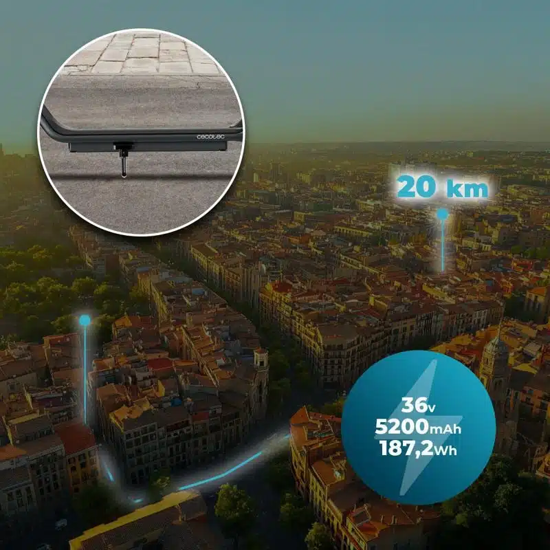 Patinete eléctrico Cecotec Bongo D20E Connected - Imagen 10