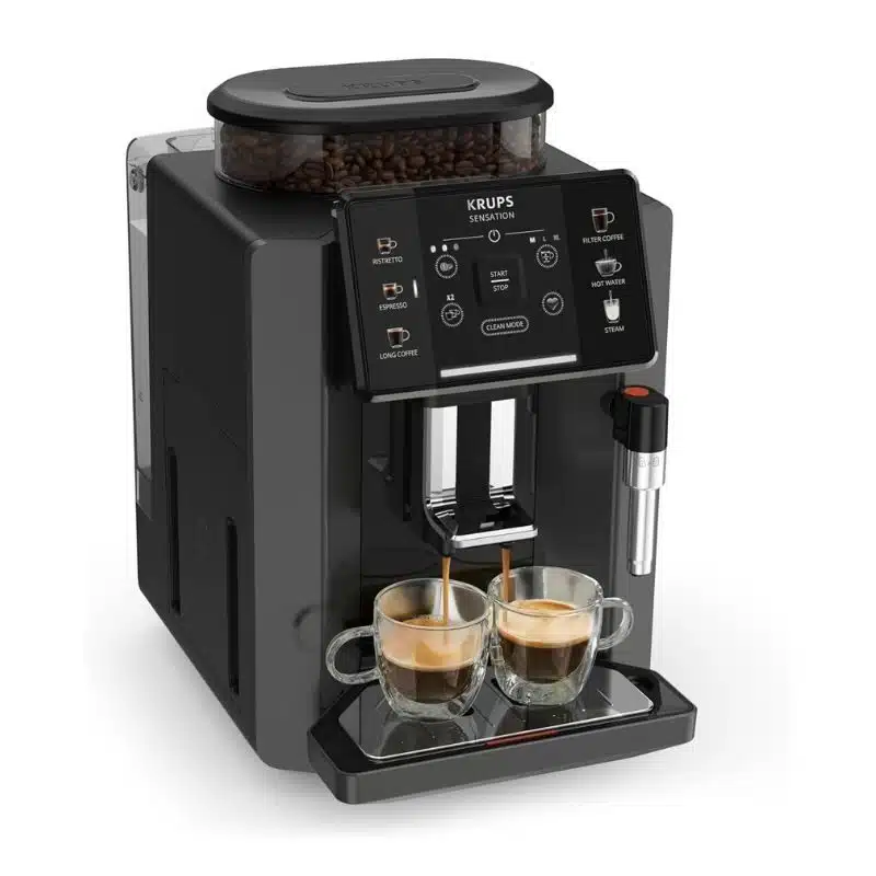 Cafetera Expresso Superautomática KRUPS Sensation Nube Negra - Imagen 7
