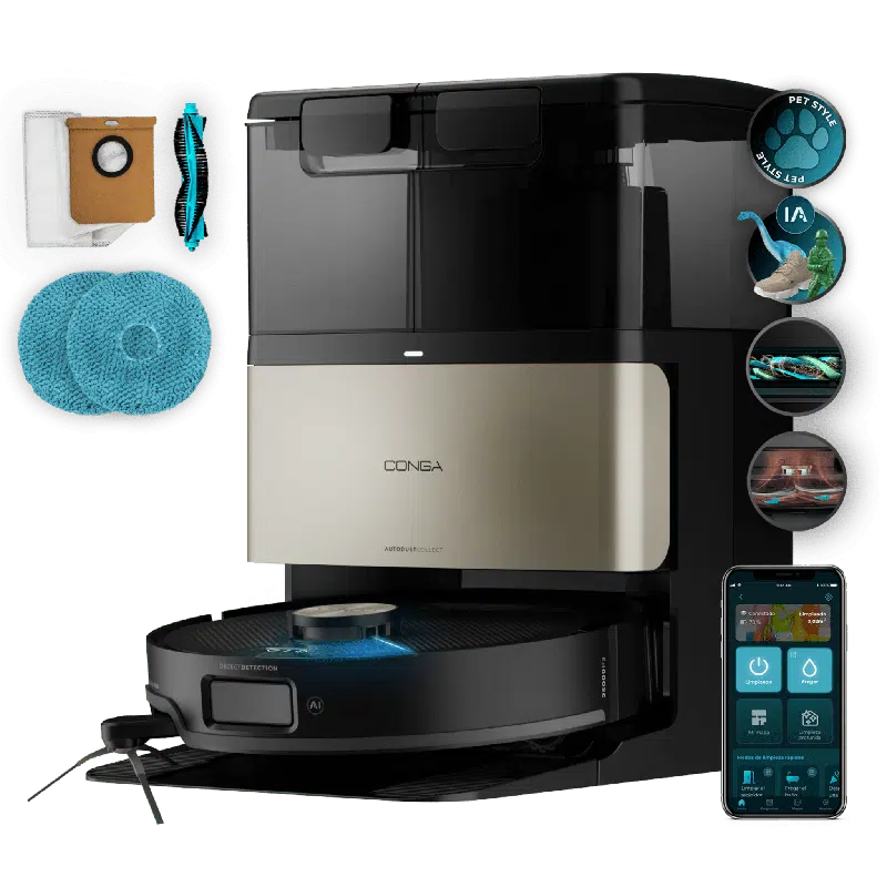 Robot aspirador Cecotec Conga X80 Pro