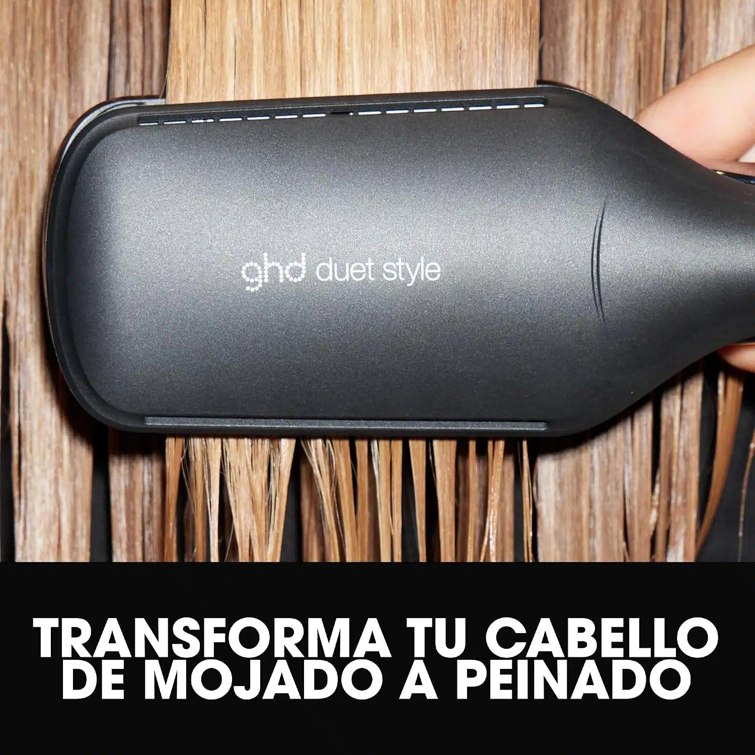 Plancha de pelo de aire caliente GHD Duet Style Negra - Imagen 5