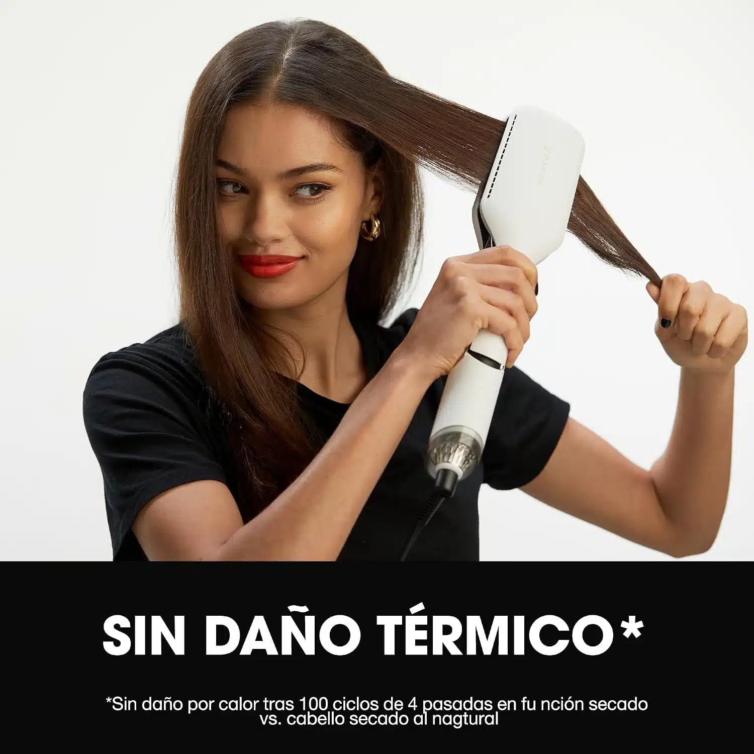 Plancha de pelo de aire caliente GHD Duet Style Negra - Imagen 4
